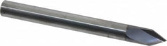 Niagara Cutter - 1/4" Diam 2 Flute Single End Solid Carbide Chamfer Mill - Exact Industrial Supply