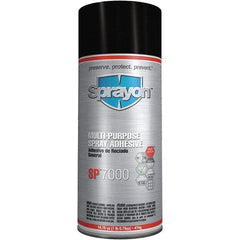 Krylon - 16.75 oz Aerosol White Spray Adhesive - High Tack, 350°F Heat Resistance, Low Strength Bond, Flammable, Series SP7000 - Exact Industrial Supply