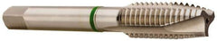 Accupro - 3/4-10, 4 Flute, Bright Finish, Vanadium High Speed Steel Spiral Point Tap - Plug Chamfer, Right Hand Thread, 4-1/4" OAL, 37mm Thread Length, 14.986mm Shank Diam - Exact Industrial Supply