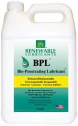 Renewable Lubricants - 1 Gal Bottle Thin Oily Film Penetrant/Lubricant - -22°F to 295°F - Exact Industrial Supply