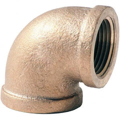 Merit Brass - Brass & Chrome Pipe Fittings Type: 90 Elbow Fitting Size: 2-1/2 - Exact Industrial Supply