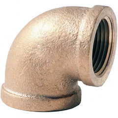 Brass Pipe 90 ° Elbow: 3″ Fitting, FNPT x FNPT, Class 125, Lead Free