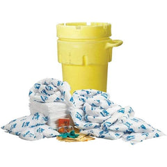 Brady SPC Sorbents - 75 Gal Capacity Oil Only Spill Kit - 95 Gal Polyethylene Drum - Exact Industrial Supply