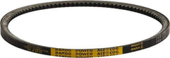 Bando - Section 5VX, 5/8" Wide, 88" Outside Length, V-Belt - Rubber Compound, Black, Narrow Cogged, No. 5VX880 - Exact Industrial Supply