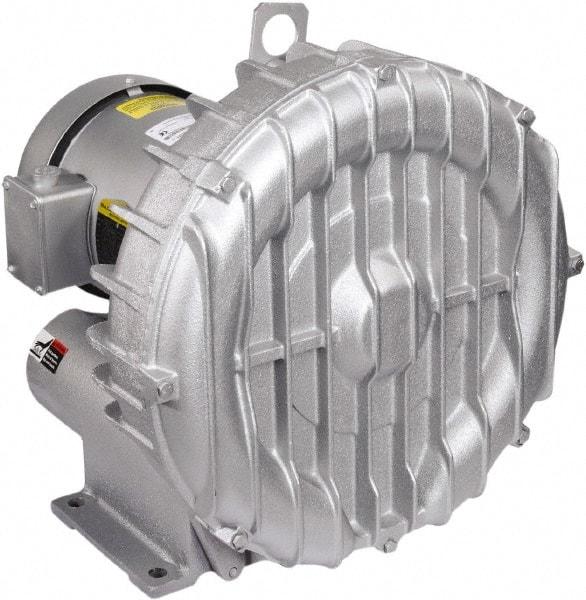 Gast - Regenerative Air Blowers Horsepower: 5-1/2 Cubic Feet per Minute: 290.00 - Exact Industrial Supply