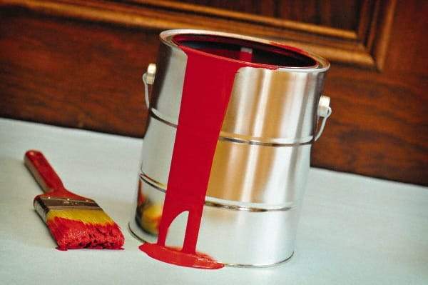 TRIMACO - Medium Weight Coated Sontara Drop Cloth - 15' x 4', 0.004" Thick, One Tuff Professional Grade - Exact Industrial Supply