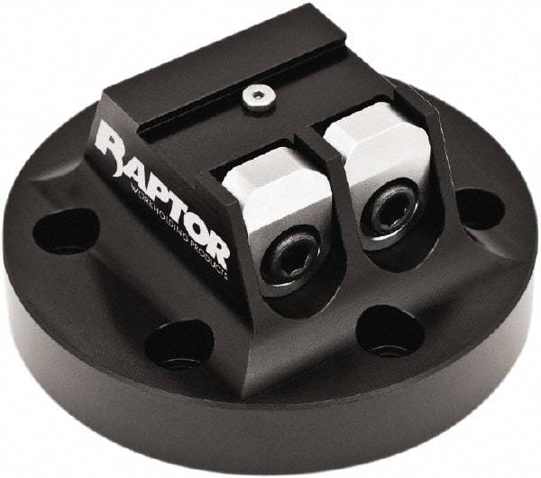 Raptor Workholding - 3/4" Jaw Width, 2" High x 4.33" Wide Dovetail Vise - For Use with 4 & 5 Axis Workholding Systems - Exact Industrial Supply