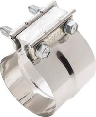 Value Collection - Stainless Steel Exhaust Clamp - 3-1/2" OD - Exact Industrial Supply