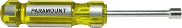 Paramount - 5/16" Solid Shaft Nutdriver - Color Coded Handle, 7-1/8" OAL - Exact Industrial Supply