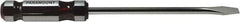 Paramount - Standard Slotted Screwdriver - Round Shank, Acetate Handle - Exact Industrial Supply