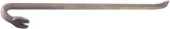 Ampco - 30" OAL Wrecking Bar - 1-9/16" Wide, Aluminum Bronze - Exact Industrial Supply