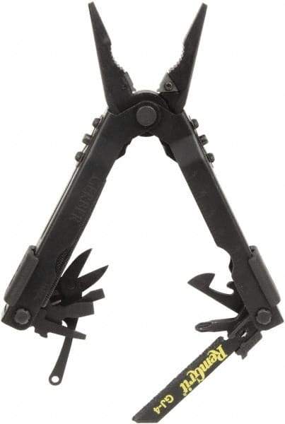 Gerber - 11 Tool Bladeless Multi-Tool - 9-1/4" OAL, 5-3/64" Closed Length - Exact Industrial Supply