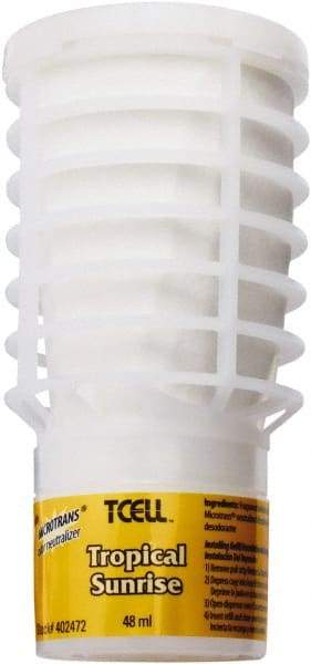 Rubbermaid - 48 mL Air Freshener Dispenser Refill - Tropical, Compatible with TCell Odor Control System Dispensers - Exact Industrial Supply