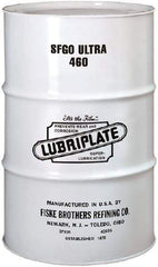 Lubriplate - 55 Gal Drum, Synthetic Gear Oil - 10°F to 380°F, 2143 SUS Viscosity at 100°F, 211 SUS Viscosity at 210°F, ISO 460 - Exact Industrial Supply