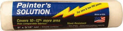 Wooster Brush - 3/16" Nap, 9" Wide Paint Roller Cover - Smooth Texture, Woven - Exact Industrial Supply