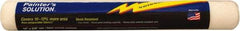 Wooster Brush - 3/8" Nap, 18" Wide Paint Roller Cover - Medium Texture, Woven - Exact Industrial Supply