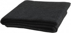 Steiner - 6' High x 6' Wide x 0.15" Thick Carbonized Fiber Welding Blanket - Black - Exact Industrial Supply