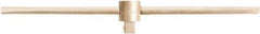 Ampco - 1/2" Drive Socket Sliding T-Handle - 12" OAL, Aluminum Bronze Finish - Exact Industrial Supply