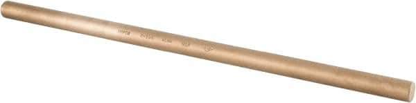 Ampco - Socket Sliding Bar for Extension - 18" OAL, Aluminum Bronze Finish - Exact Industrial Supply