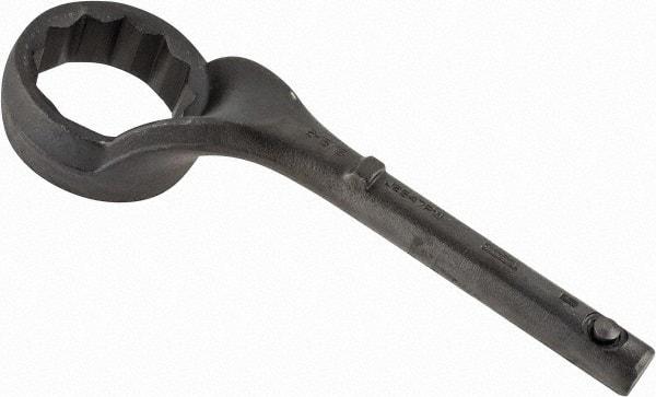 Proto - 2-15/16" 12 Point Pull Wrench - Single End, 14-5/16" OAL, Steel, Black Finish - Exact Industrial Supply