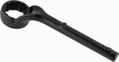 Proto - 2-3/8" 12 Point Pull Wrench - Single End, 13-3/4" OAL, Steel, Black Finish - Exact Industrial Supply