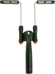Wooster Brush - 10" Long, 4-1/2" Nap, Twin Roller Frame - Plastic Frame, Includes Roller Frame - Exact Industrial Supply