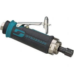 Dynabrade - 1/4 Inch Collet, 0.4 hp, 30,000 RPM Compact Router Motor - 1/4 NPT Inlet, 90 psi Air Pressure, 23 CFM - Exact Industrial Supply