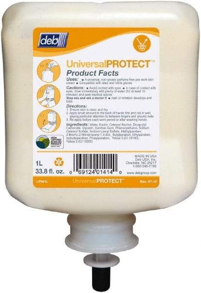 SC Johnson Professional - 1 L Barrier & Pre-Work Cream - Comes in Cartridge, Fragrance Free, Silicone Free - Exact Industrial Supply