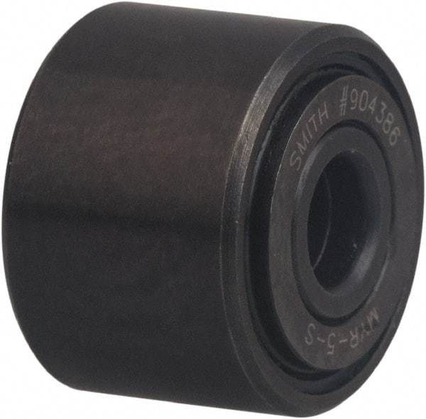 Accurate Bushing - 30mm Bore, 30mm Roller Diam x 62mm Width, Carbon Steel Sealed Yoke Cam Follower - 48,500 N Dynamic Load Capacity - Exact Industrial Supply