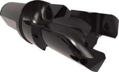 Allied Machine and Engineering - 24 to 26mm Diam, Straight Shank, 25.4mm Body Shank Diam, Combo Chamfer and Countersink Drill - TCMT 110204 Insert, 121.84mm OAL - Exact Industrial Supply