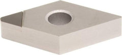 Sumitomo - NF-DNMA432 Grade DA2200 Polycrystalline Diamond (PCD) Turning Insert - 55° Diamond, 1/2" Inscr Circle, 3/16" Thick, 1/32" Corner Radius - Exact Industrial Supply