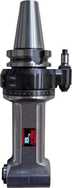 Parlec - Right Angle Milling Head - CAT50 Spindle Taper, Compatible with CNC Machine, Includes Grease, Instructions, Stop Block and Wrenches - Exact Industrial Supply