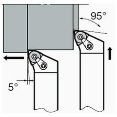 MWLNL2525M08 - Turning Toolholder - Exact Industrial Supply
