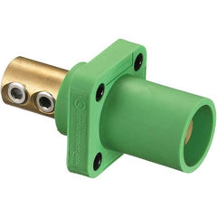 Hubbell Wiring Device-Kellems - Single Pole Plugs & Connectors Connector Type: Male End Style: Male - Exact Industrial Supply