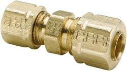 Parker - 7/8" OD, Brass Union - -65 to 250°F, Comp x Comp Ends - Exact Industrial Supply