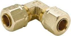 Parker - 1" OD, Brass Union Elbow - 350 Max Working psi, -65 to 250°F, Comp x Comp Ends - Exact Industrial Supply