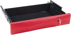 Rubbermaid - 25" Long x 4-5/8" High, Cart Drawer - Use with FG452088, FG454600, FG454610 - Exact Industrial Supply