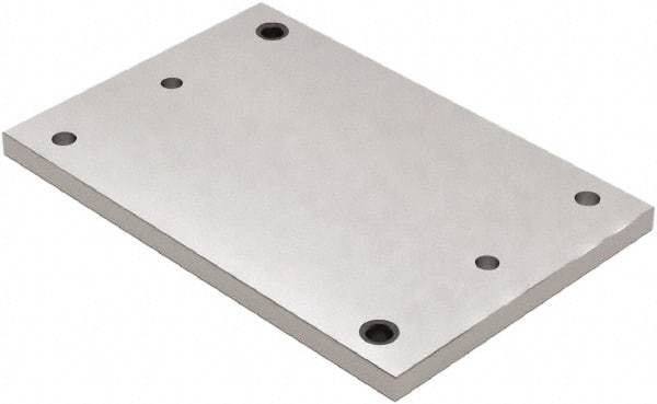 Jergens - 26" Long x 25" Wide Steel Fixture Plate - 1" Plate Thickness - Exact Industrial Supply