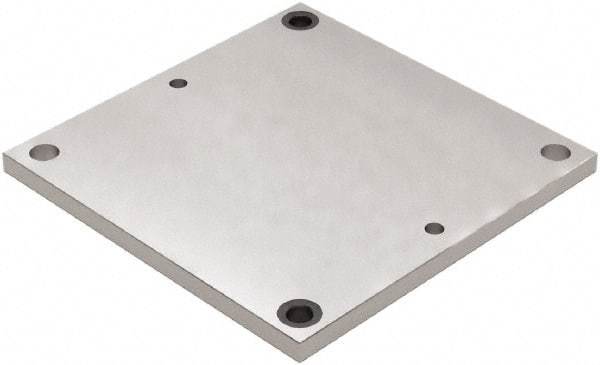 Jergens - 25" Long x 25" Wide Aluminum Fixture Plate - 1" Plate Thickness - Exact Industrial Supply