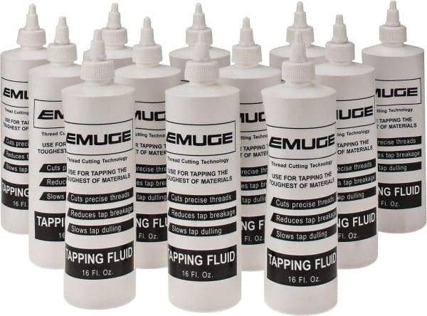Emuge - 16 oz Bottle Tapping Fluid - Synthetic - Exact Industrial Supply