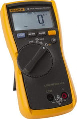 Fluke - 113, CAT IV, 600 VAC/VDC, Digital True RMS Auto Ranging Manual Ranging Multimeter - 60,000 Ohm, Measures Voltage, Resistance - Exact Industrial Supply