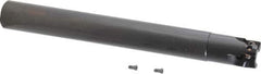 Kennametal - 3/4" Cut Diam, 0.398" Max Depth of Cut, 3/4" Shank Diam, 6.7" OAL, Indexable Square Shoulder End Mill - EC10.., EP10.. Inserts, Cylindrical Shank, 0° Lead Angle, Through Coolant - Exact Industrial Supply