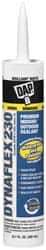 DAP - 10.1 oz Cartridge White Acrylic & Latex Caulk - -30 to 180°F Operating Temp, 30 min Tack Free Dry Time - Exact Industrial Supply