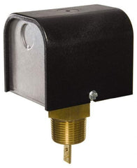 McDonnell & Miller - 160 psi, Brass Housing, General Purpose Flow Switch - 5.1 to 131.1 GPM, 120 VAC Voltage - Exact Industrial Supply