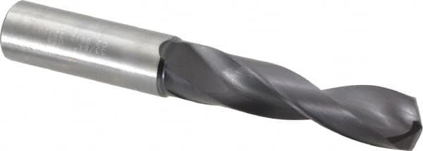 Accupro - 33/64" 140° Solid Carbide Jobber Drill - Exact Industrial Supply