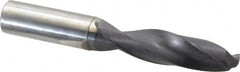 Accupro - 35/64" 140° Solid Carbide Jobber Drill - Exact Industrial Supply