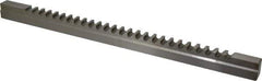 Value Collection - 20mm Keyway Width, Style F-1, Keyway Broach - High Speed Steel, Bright Finish, 1" Broach Body Width, 1" to 6" LOC, 20-1/4" OAL - Exact Industrial Supply