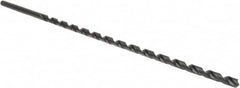 Value Collection - 7/16" 118° 2-Flute High Speed Steel Extra Length Drill Bit - Exact Industrial Supply