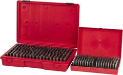 Value Collection - 440 Piece, 0.061 to 0.5 Inch Diameter Plug & Pin Gage Set - Minus 0.0002 Inch Tolerance, Class ZZ - Exact Industrial Supply