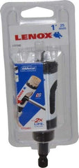 Lenox - 1" Diam, 1-9/16" Cutting Depth, Hole Saw - Bi-Metal Saw, Toothed Edge - Exact Industrial Supply